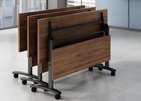 Table d'ordinateur pliable, bureau long pliable pour les formations et les établissements d'enseignement