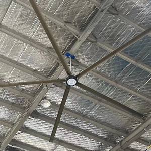 <span class=keywords><strong>Ventilateur</strong></span> HVLS de marque chinoise réputée, pales en PU souple, connexion 20 pieds, moteur BLDC géant, <span class=keywords><strong>ventilateur</strong></span> de <span class=keywords><strong>plafond</strong></span> PMSM pour atelier, entrepôt - Product Image 3