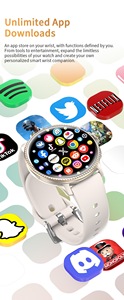 Montre connectée pour femme AMOLED 4G LTE avec carte SIM Android NFC Super-Charge 3+32 Go H80 GPS Caméra Appel vidéo Bracelet en gel de silice - Product Image 5