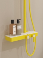 Ensemble de douche thermostatique haut de gamme au design moderne, système de douche en laiton pour salle de bain, robinet de douche mélangeur chaud et froid