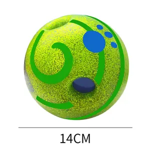 Pet Dog Rubber Indestructible Treat Dispensing Ball Hiding Food Puzzle Bite Interactive Pet Ball Chew Dog Toy