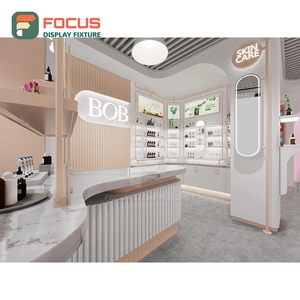Modern Boutique Store Glass Retail Fixture Solution Provider Cosmetic Shop Design - Product Image 3