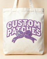 Patchs de lettres personnalisés en feutre brodé avec paillettes écologiques, badges thermocollants pour vêtements, chapeaux, décoration DIY sur mesure