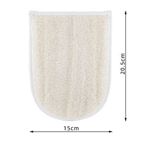 Loofah à <span class=keywords><strong>bouche</strong></span> plate pour le <span class=keywords><strong>bain</strong></span> – Nettoyant exfoliant <span class=keywords><strong>naturel</strong></span> pour la peau – Fournitures hôtelières - Product Image 3