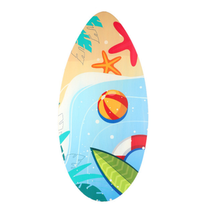Haute brillance manteau petite planche de surf 35 pouces adolescents débutants enfants adultes <span class=keywords><strong>bois</strong></span> plage sable planche écrémé planche <span class=keywords><strong>Skimboard</strong></span> - Product Image 2