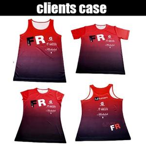 Débardeur de course à pied à sublimation pour homme, gilet de marathon sans couture avec logo, expédition d'échantillon en 3 jours - Product Image 5