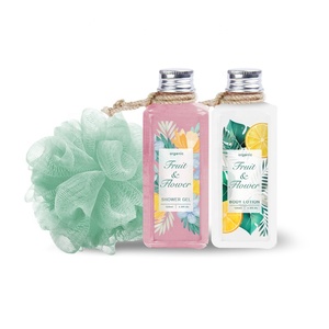 Vente en gros de soins de beauté et corporels de luxe lotion corporelle aux fruits soins éclaircissant et blanchissant kit de bain et gel douche <span class=keywords><strong>coffret</strong></span> cadeau en boîte - Product Image 5