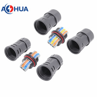 Conector Impermeable Tipo L M25 para Iluminación LED Industrial y Equipos de Energía para Exteriores