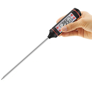 เทอร์โมมิเตอร์วัดอุณหภูมิอาหารดิจิตอล Tp101 พร้อมหัววัดสำหรับวัดอุณหภูมิการปรุงอาหารเนื้อย่างบาร์บีคิว - Product Image 6
