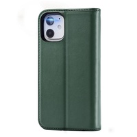 Étui de téléphone en cuir véritable anti-radiation, étui à rabat magnétique de luxe pour iPhone 12 Pro Max 12 Mini