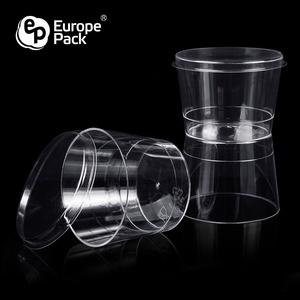 Thiết Kế Mới Nhất 190Ml Mới Lạ Tái Sử Dụng Nhựa <span class=keywords><strong>Ice</strong></span> <span class=keywords><strong>Cream</strong></span> <span class=keywords><strong>Cups</strong></span> Với Nắp - Product Image 4