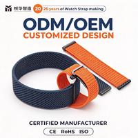 Bracelet de montre connectée en nylon BEEFLYPOWER FO535, réglable et respirant, avec crochet, pour Google Air