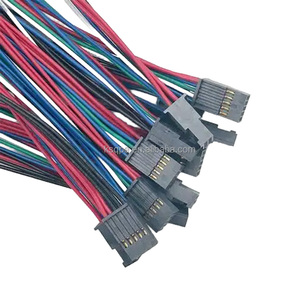 工厂定制 24AWG 电缆，带 2.54 毫米间距杜邦连接器线束组件 - Product Image 1