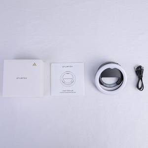 Venta de liquidación Clip-On LED Selfie Ring Light Batería Recargable Ring Lamp Smartphone Makeup Factory Iluminación fotográfica - Product Image 3