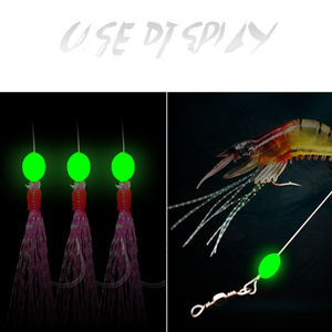 170 pièces/ensemble perles de pêche <span class=keywords><strong>en</strong></span> plastique lumineuses et Tubes <span class=keywords><strong>en</strong></span> silicone souple ensembles perles lumineuses flottantes Anti enroulement <span class=keywords><strong>Tube</strong></span> manchon plate-forme - Product Image 6