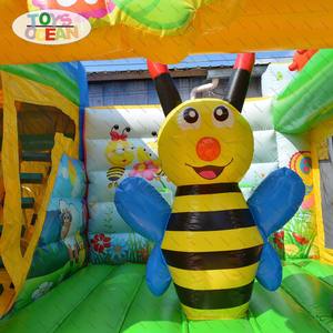 <span class=keywords><strong>Castillo</strong></span> Inflable Comercial con Tobogán <span class=keywords><strong>de</strong></span> Abejas y Mariposas para Fiestas Infantiles y Parques <span class=keywords><strong>de</strong></span> Diversiones - Product Image 6