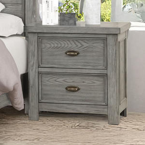 Juego de Muebles - Cama con Plataforma, Cómoda, Mesita de Noche y Cajonera de Estilo Minimalista - Product Image 4