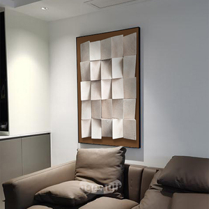 Nouveau Design moderne blanc 3D décoration de la maison Art mural <span class=keywords><strong>peinture</strong></span> pour la maison hôtel décorations murales - Product Image 4