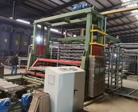 Machine de fabrication de briques d'argile contrôlée par PLC avec boîte de vitesses et roulement pour la production de blocs creux