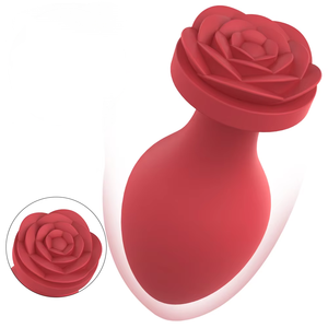 Sevimli kırmızı 3 adet Anal <span class=keywords><strong>Plug</strong></span> Set silikon su geçirmez Anal oyuncak kadınlar için güvenli kullanımlık - Product Image 1