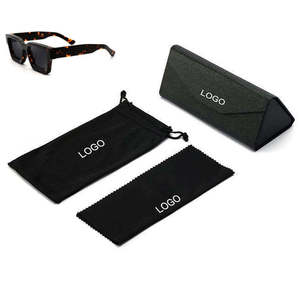 Estuche de <span class=keywords><strong>Gafas</strong></span> de Sol Rectangular Rígido de Moda con Logotipo Personalizado DUNGU, Modelo de Caja de Papel, Venta Caliente 2025 - Product Image 2