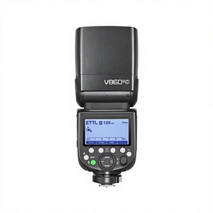Flash <span class=keywords><strong>Godox</strong></span> V860III de troisième génération pour appareils photo, synchronisation haute vitesse, prise de vue en extérieur, griffe porte-accessoire, batterie lithium intégrée - Product Image 1