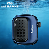Yousonnra Haut-parleur Bluetooth portable sans fil mini avec étanchéité IP69 et commande vocale pour l'extérieur