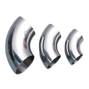 Thép không gỉ chủ đề đúc ống phù hợp tùy chỉnh kết nối 90 độ ống xả đường phố khuỷu tay - Product Image 1