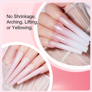 <span class=keywords><strong>Kit</strong></span> de <span class=keywords><strong>Uñas</strong></span> de Gel Poligel R S Nail 50g, Marca Privada, 20 Colores, Rosa Nude, Gel para Manicura, Extensión de <span class=keywords><strong>Uñas</strong></span> Acrílicas - Product Image 5