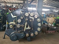 850 Mini presse à foin ronde avec bon prix Machine à presser la paille de pin à vendre