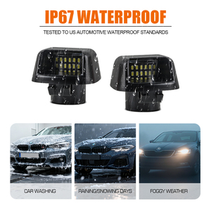 Luz LED Blanca para Placa de Matrícula, 2 Piezas, para Nissan Navara D40/Armada/Titan/Xterra y Suzuki Equator 2007-2019, Lámpara para Camioneta - Product Image 4