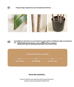 Árbol Artificial de Ficus Lyrata, Planta Grande en Maceta, Vegetación Artificial Nórdica para Decoración de Interiores, Hogar, Oficina, Jardín, Paisajismo 160cm - Product Image 6