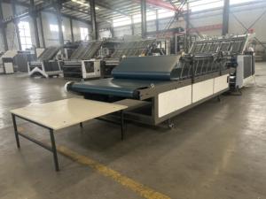 Machine de laminage semi-automatique pour carton ondulé, rouleaux de laminage et <span class=keywords><strong>feuilles</strong></span> de papier ondulé - Product Image 2