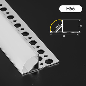 Perfil de Aluminio para Tiras LED, Iluminación Decorativa LED, <span class=keywords><strong>Perfiles</strong></span> de Aluminio para Tiras LED - Product Image 1