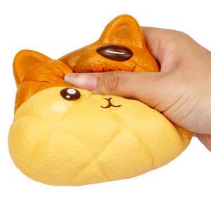 ของเล่นบีบตุ๊กตาแฮมสเตอร์การ์ตูนรูปขนมปังสับปะรด งานเรซิ่น ของตกแต่งบ้าน ของขวัญสำหรับเด็ก ของขวัญวันเกิด - Product Image 4
