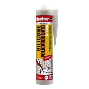 FISCHER - 9384 Silicona neutra para materiales de policarbonato y plástico SNP 310 TR - EAN 8001132093849 ADHESIVOS Y SILICONAS - Product Image 1