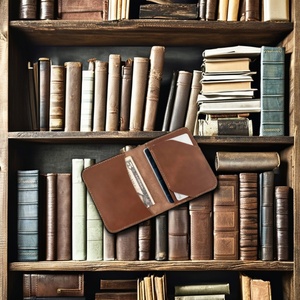 Portefeuille court et fin en cuir Crazy Horse vintage, anti-vol RFID, grande capacité, porte-cartes, fenêtre d'identification, unisexe - Product Image 6