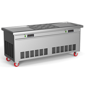 Custom 35cm 45cm 50cm Roll <strong>Ice</strong> <strong>Cream</strong> Tray Fried Yogurt <strong>Ice</strong> Machine Pan Frozen Yogurt Rolls Flat Pan Fried <strong>Ice</strong> <strong>Cream</strong> Machine <strong>Cart</strong> - Product Image 4