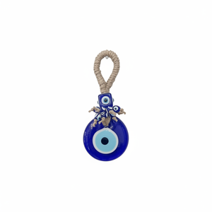 Décoration d'intérieur en macramé, mauvais œil, produit de 7 cm - Product Image 2