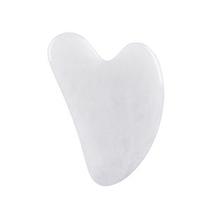 Doğal gül kristal taş yeşim silindir vücut ve yüz göz kazıma Gua Sha kurulu akupunktur yüz germe göz masaj - Product Image 4