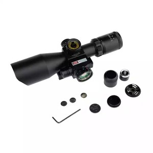 뜨거운 판매 2.5-10X40ER 빨간색과 녹색 조명 빨간색 레이저 시력 범위