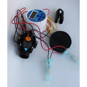 Kit de controlador de riego por microaspersión automático con válvula solenoide y conector impermeable para riego de jardín - Product Image 4