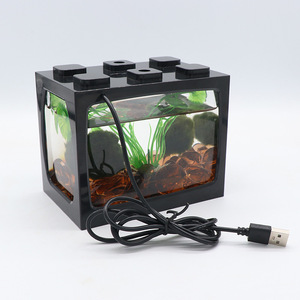 360 View Usb Lamp <span class=keywords><strong>Aquarium</strong></span> Transparant Acryl Bettas <span class=keywords><strong>Aquarium</strong></span> Kleine Vis <span class=keywords><strong>Aquarium</strong></span> - Product Image 1