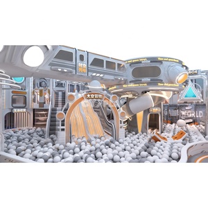 Estructura de Juegos Interior con Temática Espacial, Personalizable, Certificada por CE/ASTM, para Aeropuertos y Parques de Diversiones Comerciales - Product Image 3