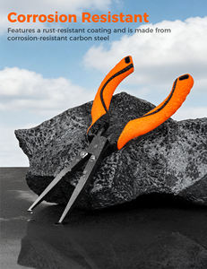 <span class=keywords><strong>Pince</strong></span> <span class=keywords><strong>à</strong></span> anneaux ouverts en acier <span class=keywords><strong>à</strong></span> haute teneur en carbone, multifonctionnelle, résistante <span class=keywords><strong>à</strong></span> la corrosion, coupe-<span class=keywords><strong>ligne</strong></span> de pêche avec poignée TPR, échantillon disponible - Product Image 6