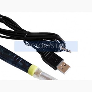 Mini USB soldering iron ferroelectric pen household student mobile phone repair toolAttentionWhen removing the cap of the solder - Product Image 2