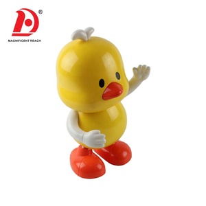 HUADA B/O Small Baby Musical Walking Talking Yellow Plastic Electric Dancing Duck Toy - Product Image 3