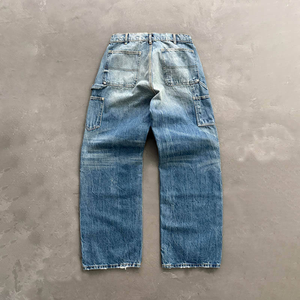 أزياء جديدة عالية الجودة مخصصة المتعثرة سلفيدج نجار الرجال الجينز لباس الشارع - Product Image 2