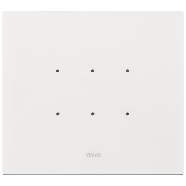 Vimar Touch Switch Panel 6 Button White Wall Mounted Remote Control