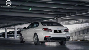 Kit de Carrocería F10 para <span class=keywords><strong>BMW</strong></span> F10 F18 Serie 5 520i 528i 530i 535i 540i <span class=keywords><strong>550i</strong></span> 525i Facelift <span class=keywords><strong>2022</strong></span> G30 M-Tech Parachoques M Sport Faros Delanteros - Product Image 4
